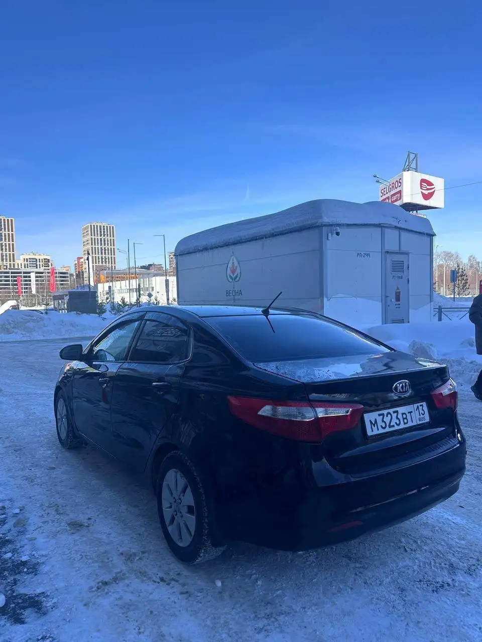 Kia Rio 2013 года с пробегом 168000 км - Авто в Казань