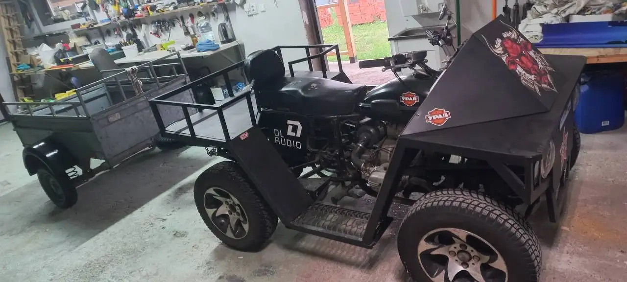 Продам квадроцикл Урал 650 кубов самоделка - Квадроциклы (Авто) в Набережные Челны