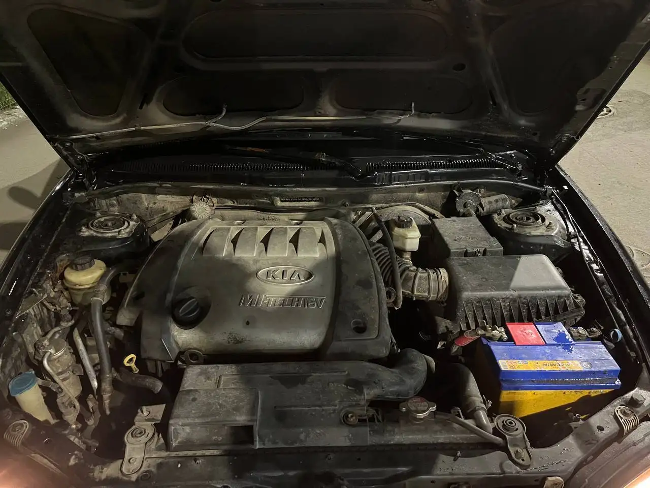 Kia spectra 2006 г.в с ГУР, кондиционером, 4 эсп и музыкой - Легковые автомобили (Авто) в Казань