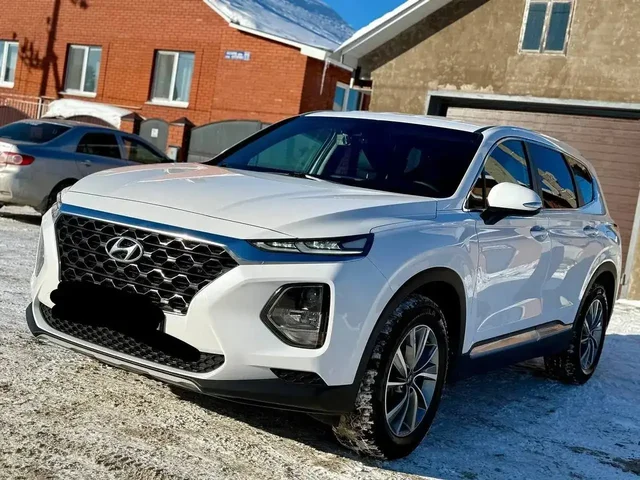Hyundai Santa Fe 2019 в отличном состоянии - Легковые автомобили в Уфа