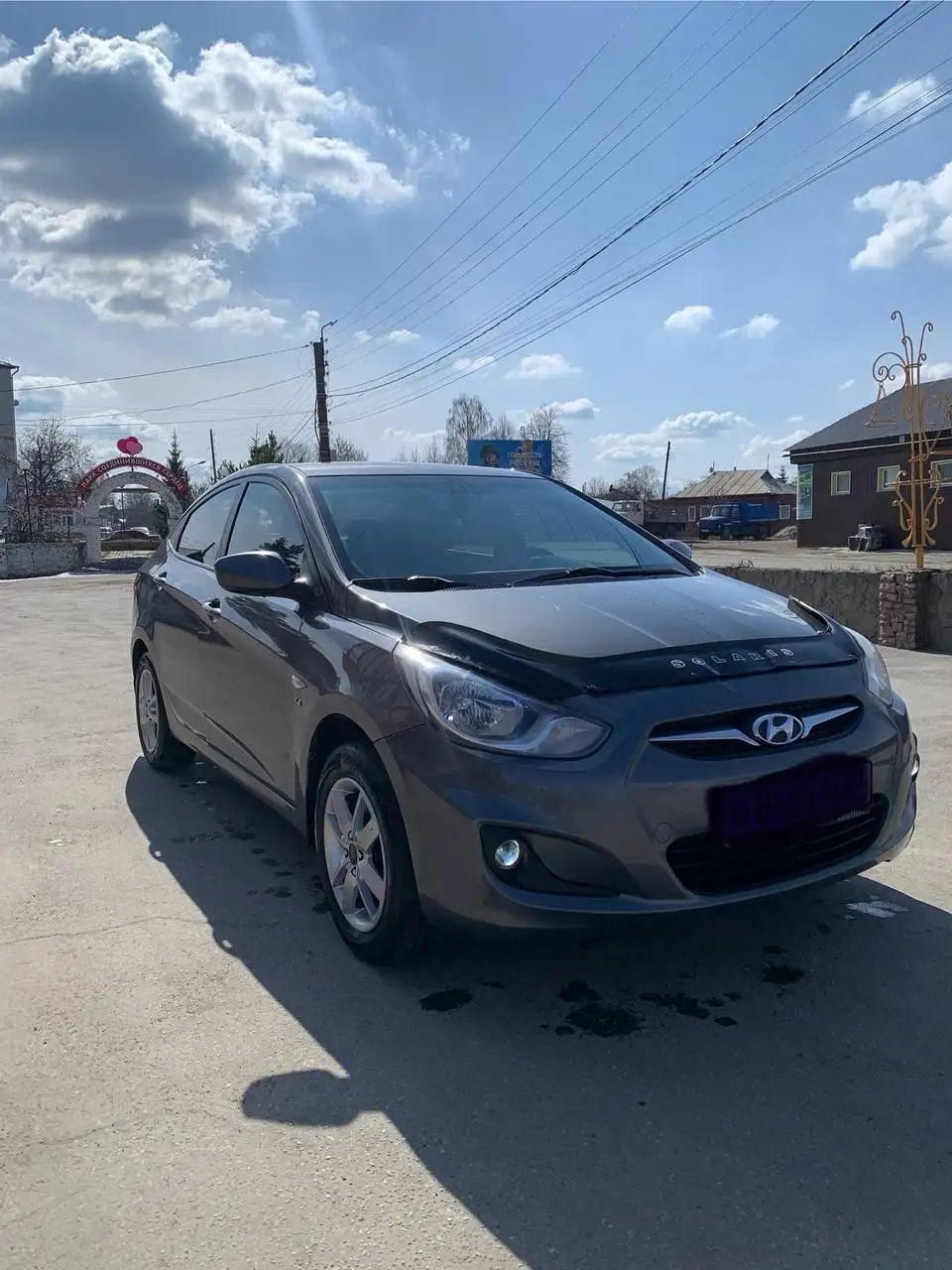 Hyundai Solaris 2012 года - Легковые автомобили с пробегом (Авто) в Казань