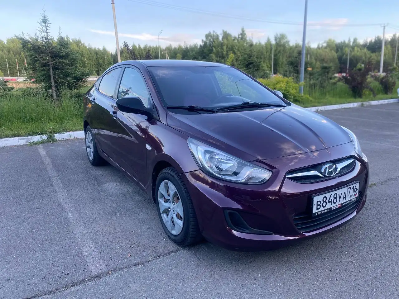 Hyundai Solaris 2012 1.4 МТ - Легковые автомобили (Авто) в Казань