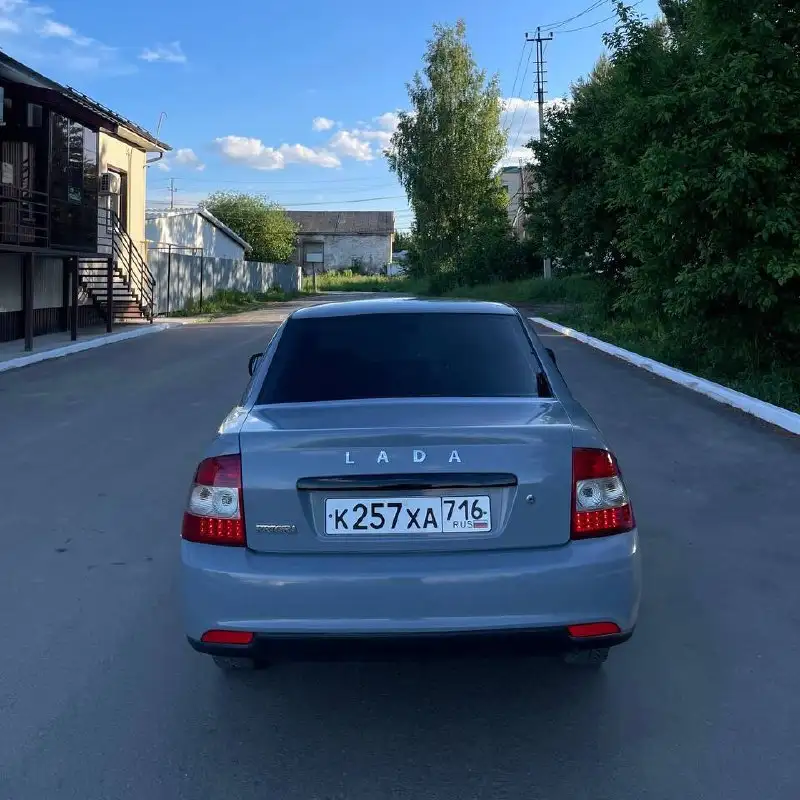 LADA Priora 2008, стильный цвет Nardo Grey - Авто в Мамадыш