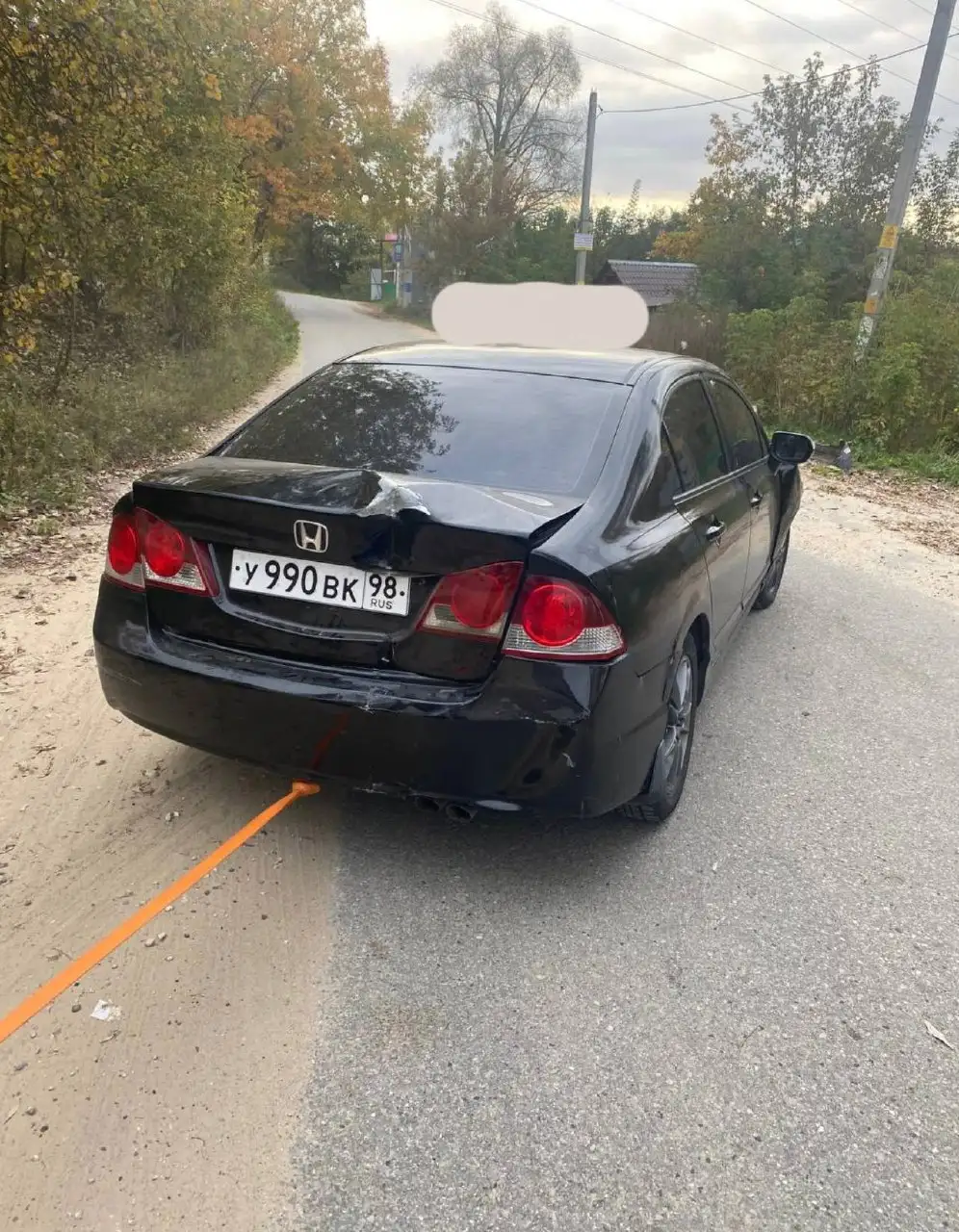 Honda Civic 4D 2008 после ДТП - Авто в Казань