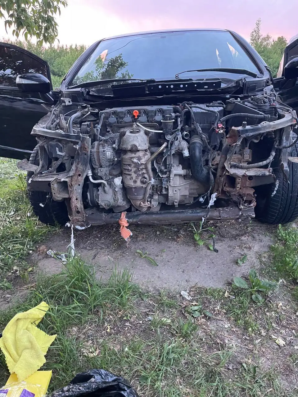 Honda Civic 4D 2008 после ДТП - Авто в Казань