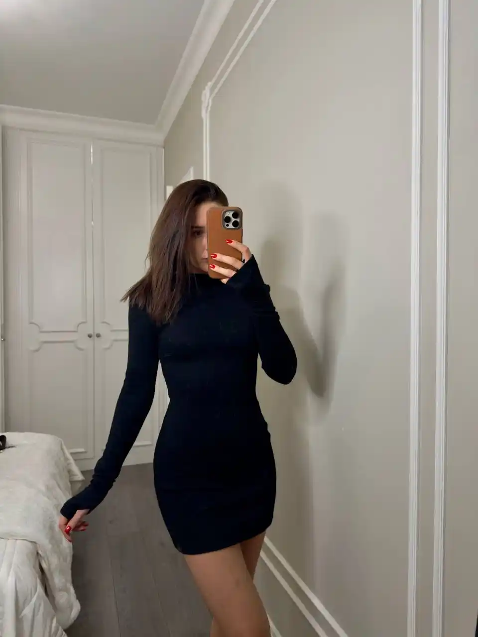 Платье из итальянской вискозы с шерстью и люрексом