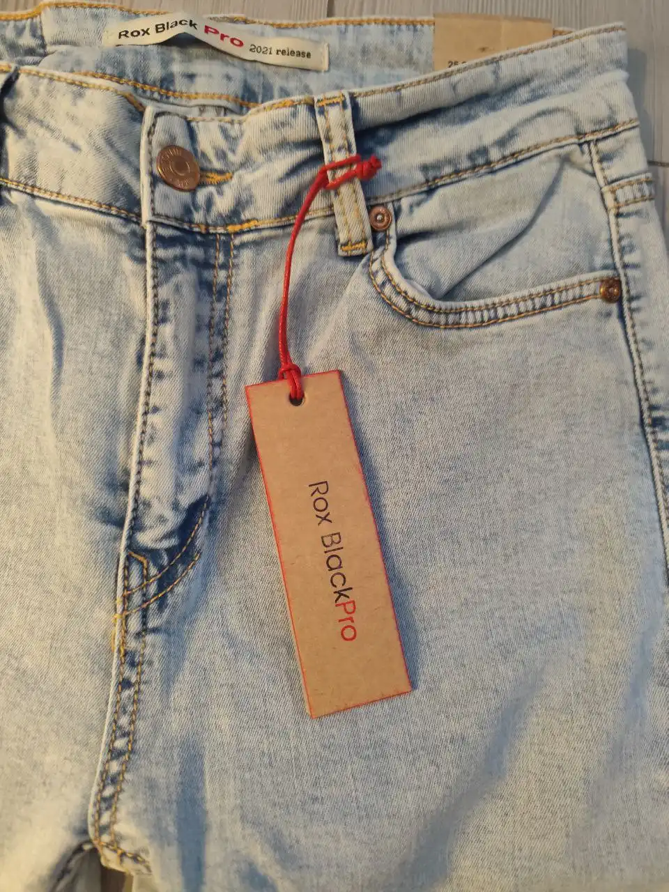 Новые джинсы клёш 44 размер