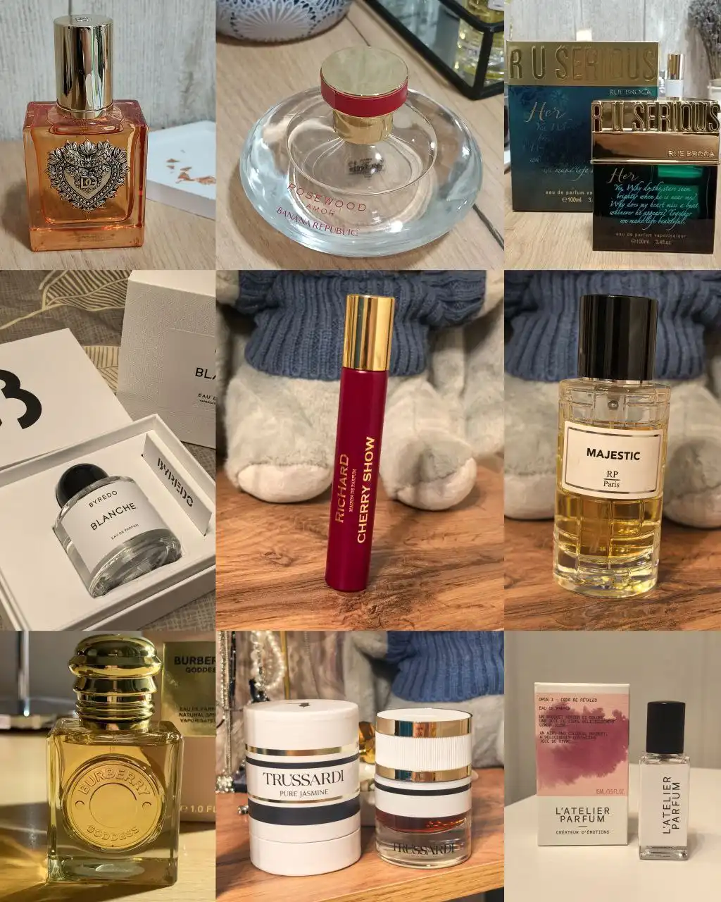 Продажа парфюмерии из коллекции