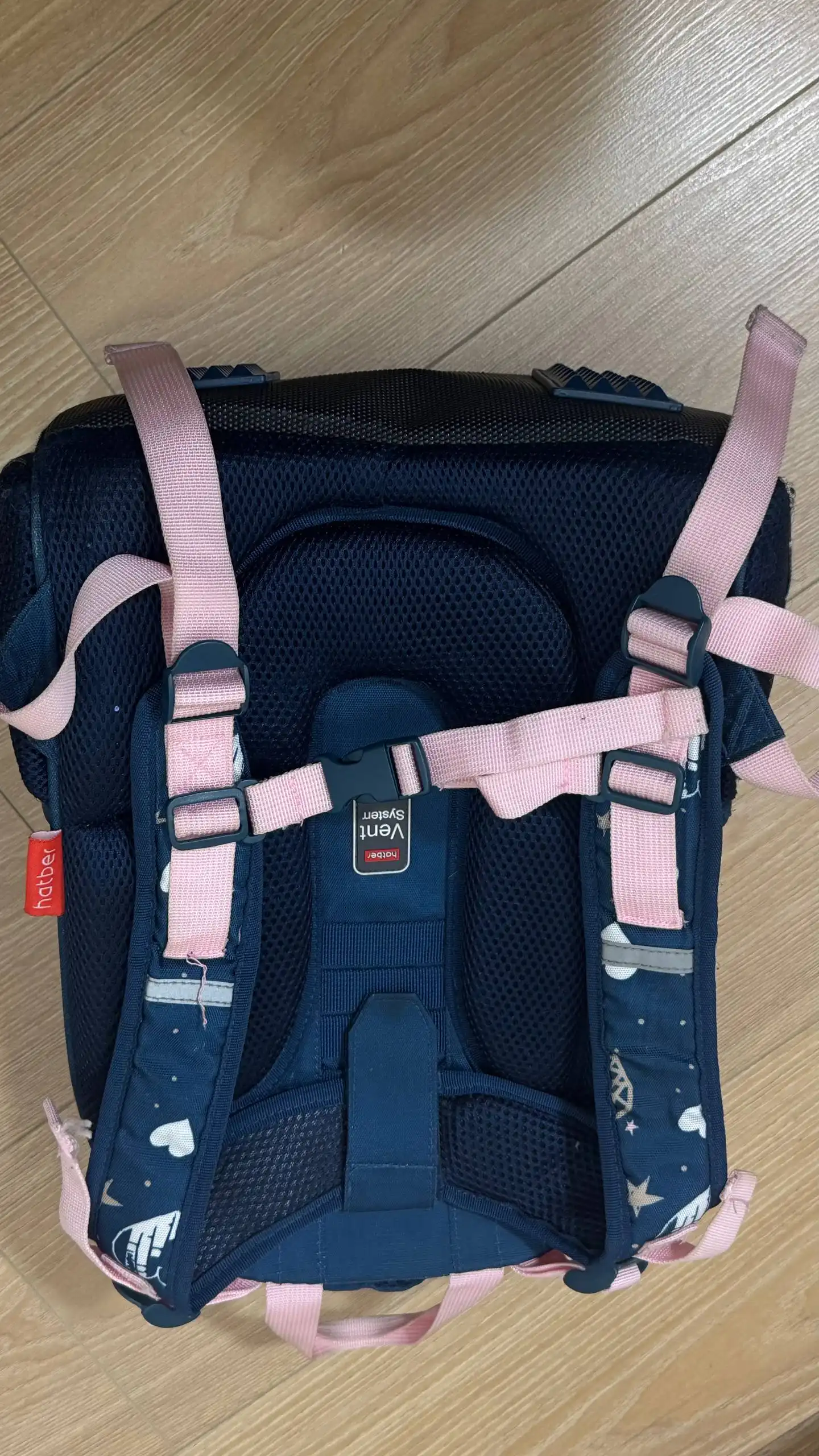 Детский школьный рюкзак с ортопедической спинкой