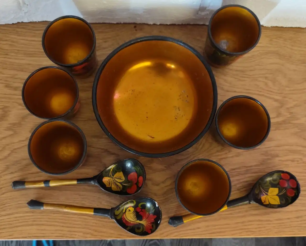 Посуда деревянная СССР