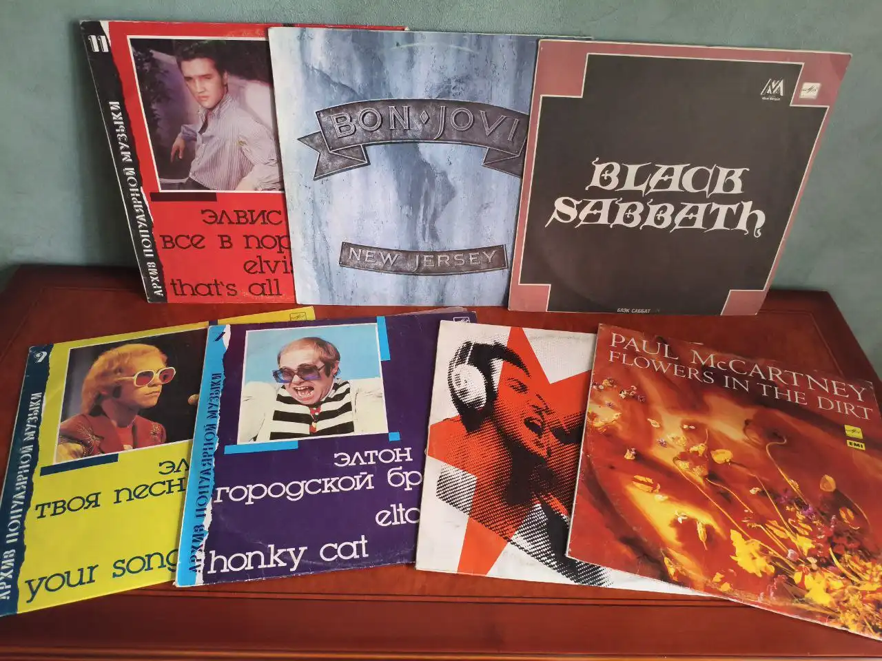 Виниловые пластинки ВИА СССР и Западные