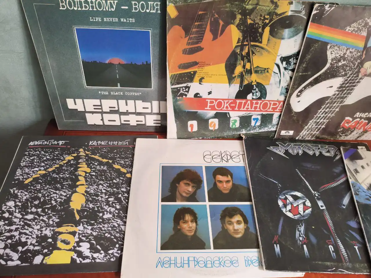 Виниловые пластинки ВИА СССР и Западные