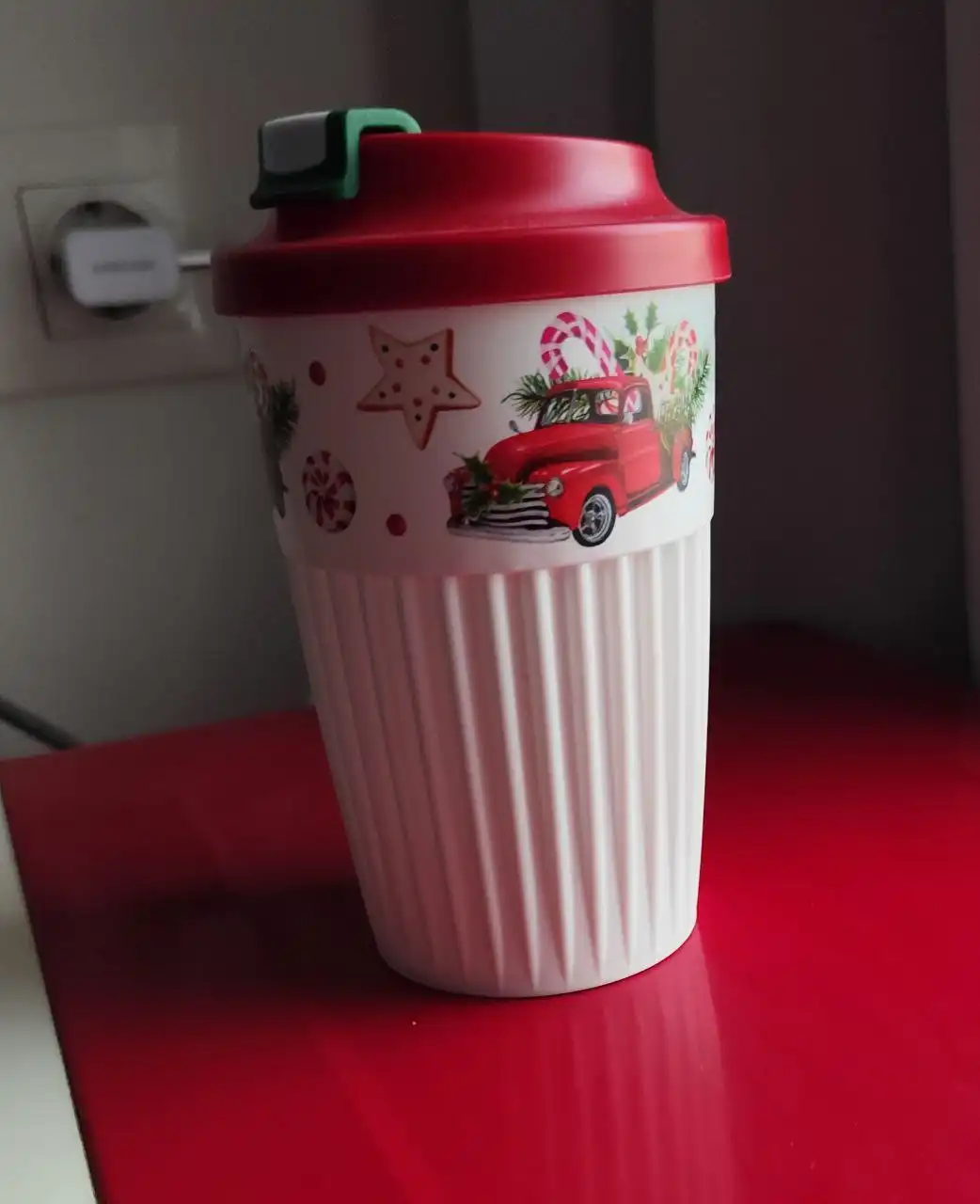 Новогодняя кружка для кофе новая