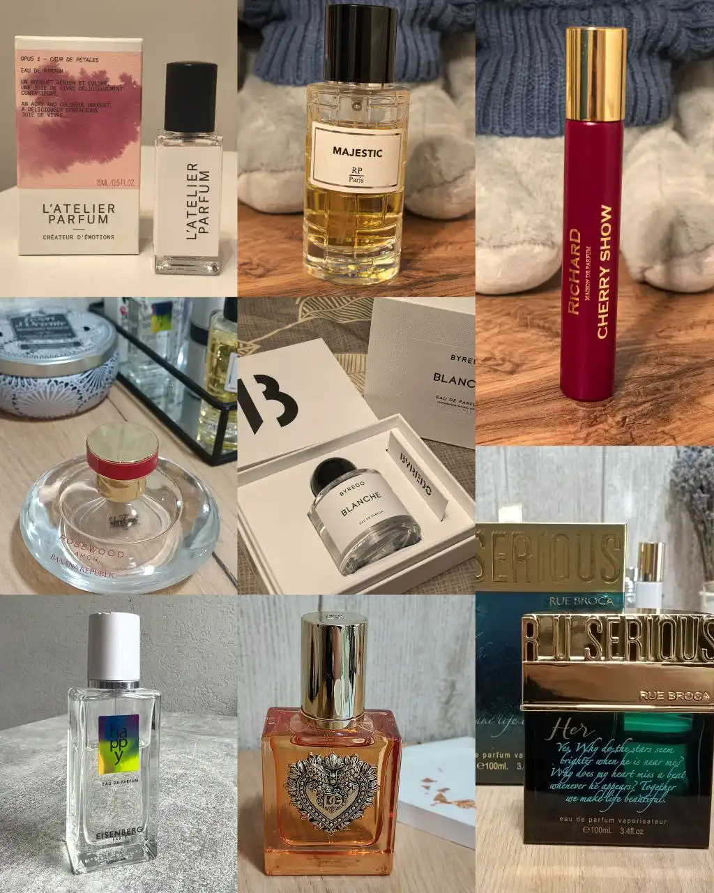 Продажа парфюмерии из коллекции