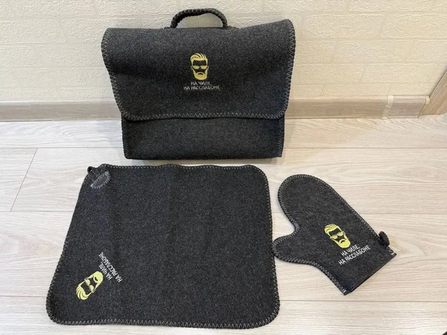 Банный комплект: портфель, коврик, рукавица - Хобби и отдых в Москва
