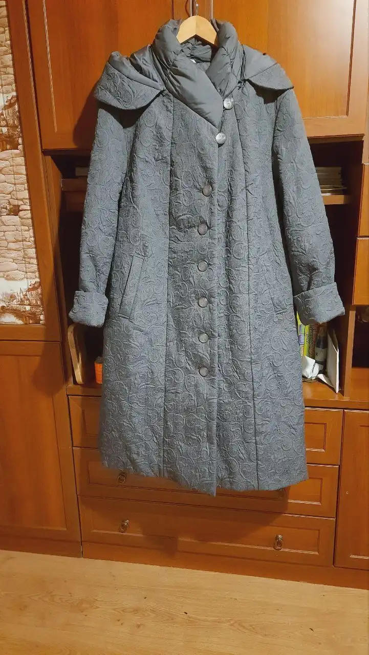 Пальто Пит Жакофф жаккард с холофайбером