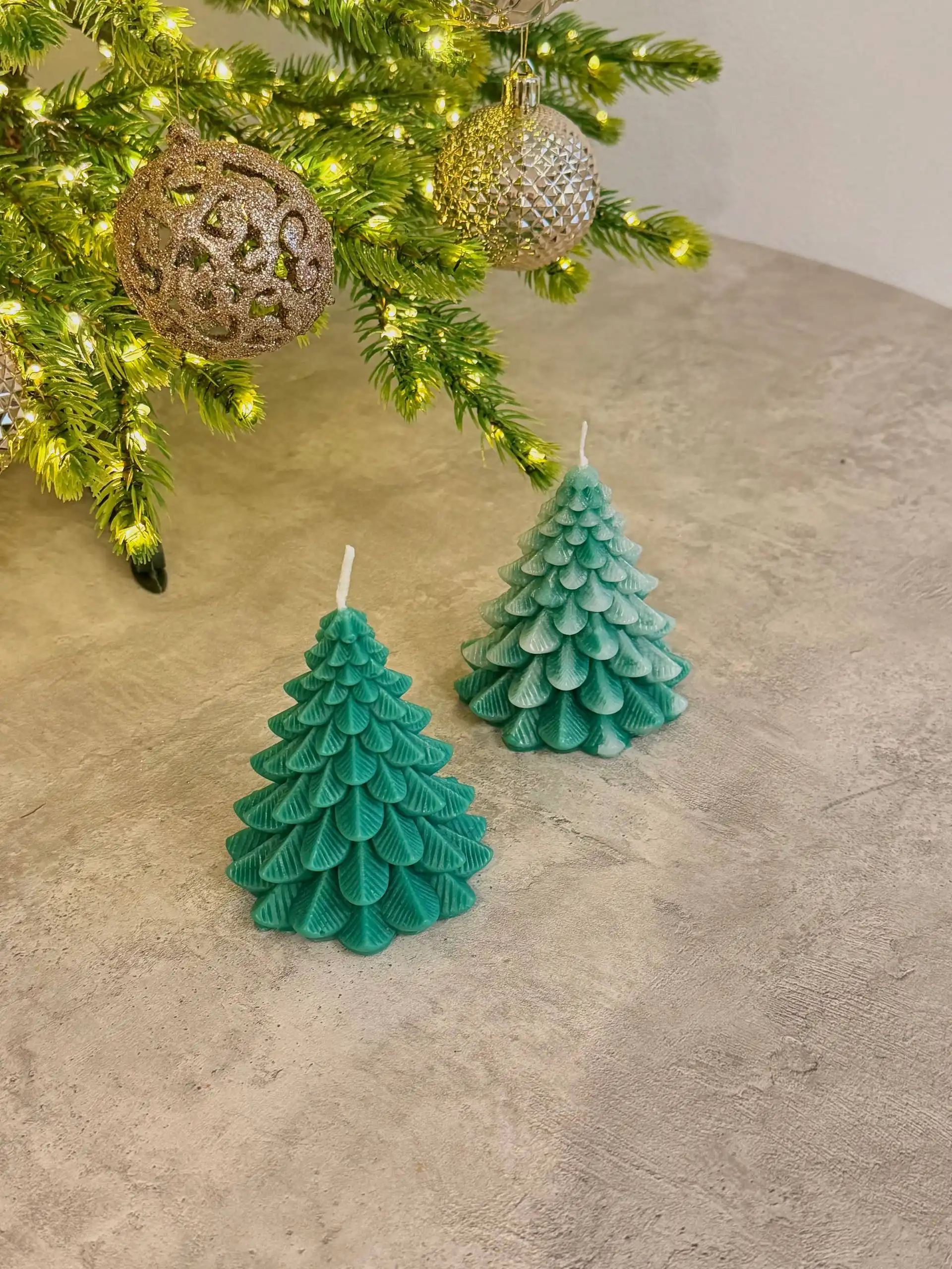 Свечи-мандаринки ручной работы с ароматом мандарина и корицы