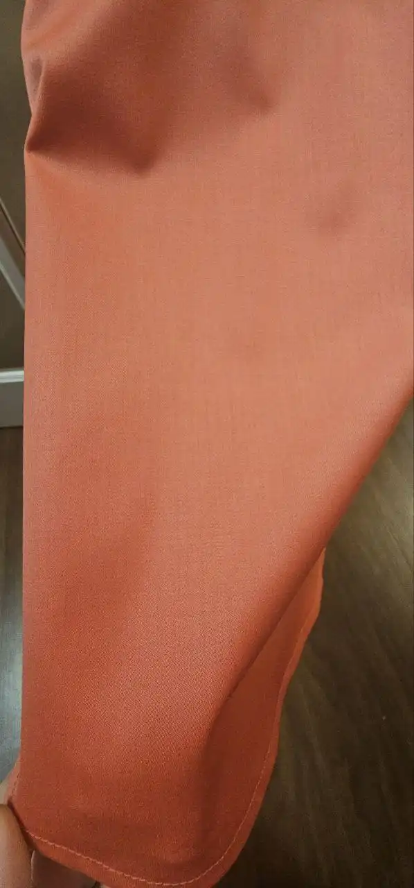 Юбка-солнце кораллового цвета, шерсть, размер 50