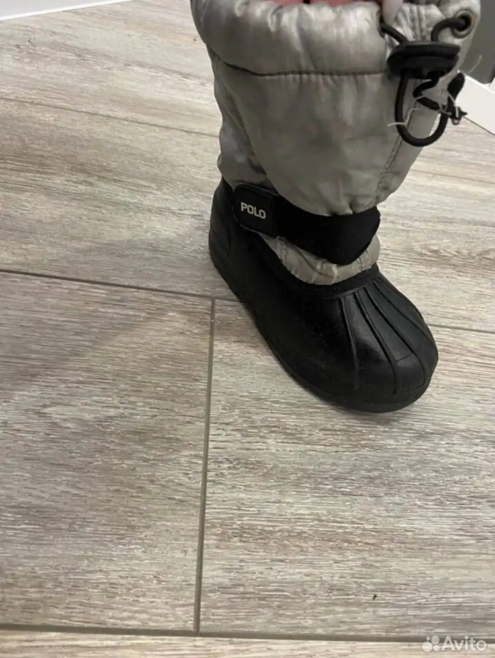 Продам б/у сапожки Ralph Lauren Polo с утеплением