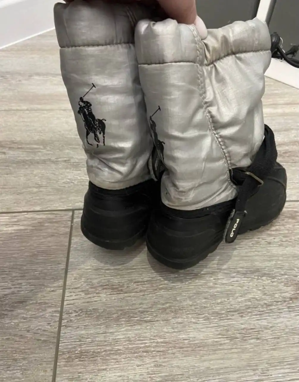 Продам б/у сапожки Ralph Lauren Polo с утеплением