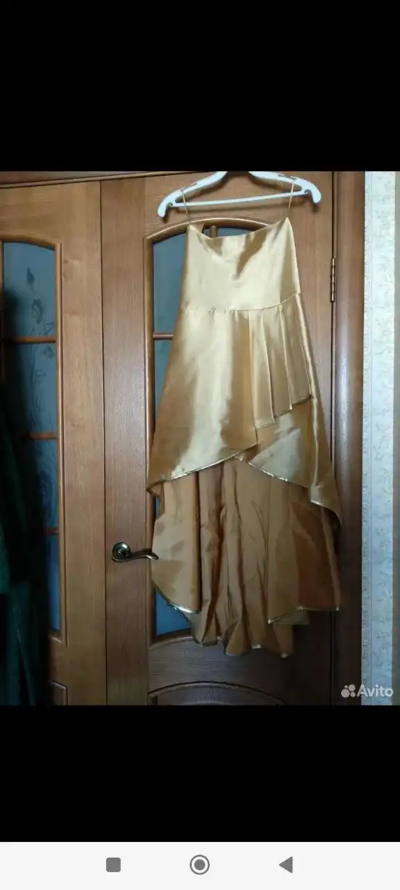 Золотое вечернее платье Золушки