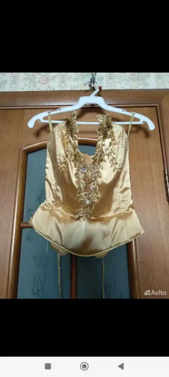 Золотое вечернее платье Золушки