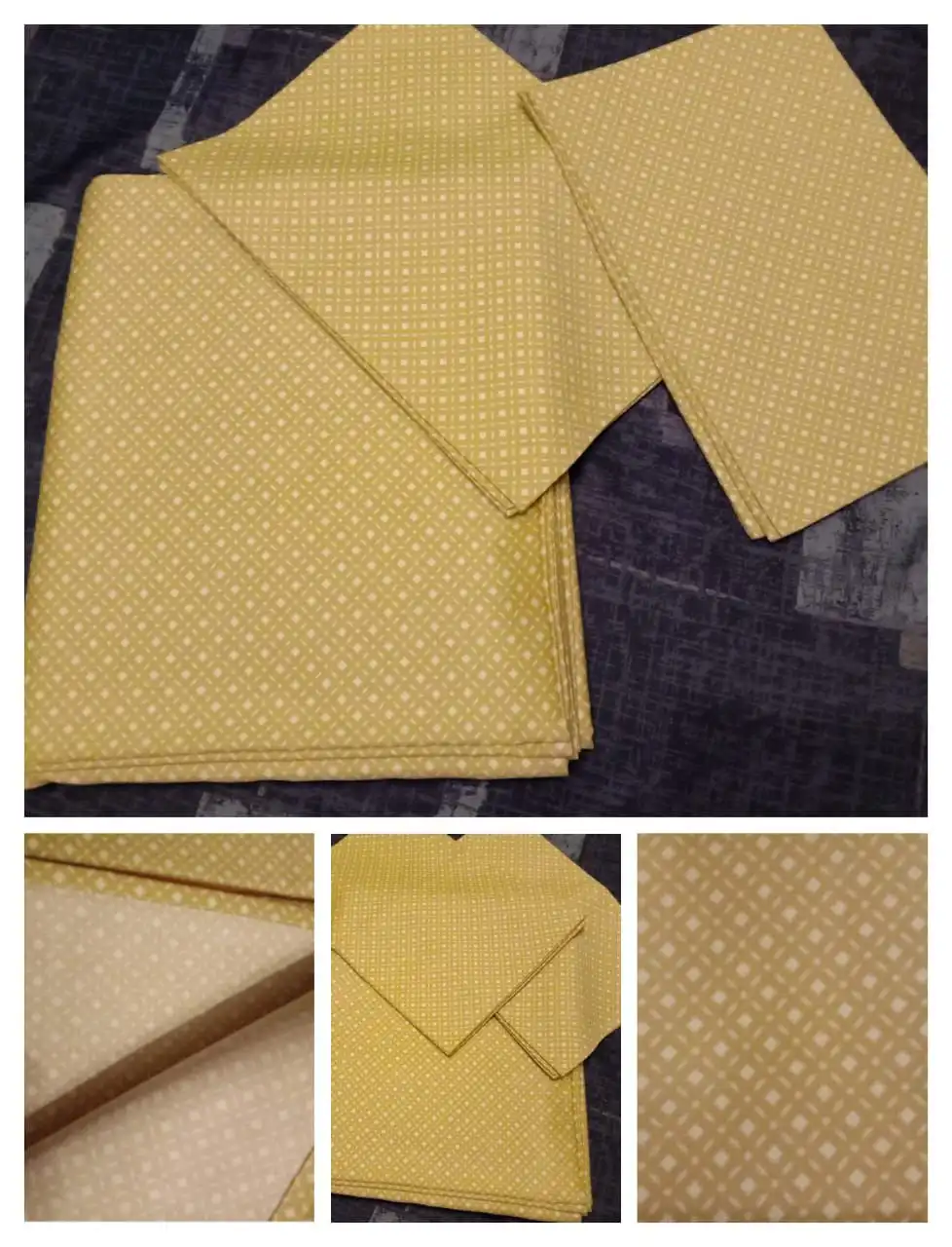 Набор постельного белья ручной работы из хлопкового сатина