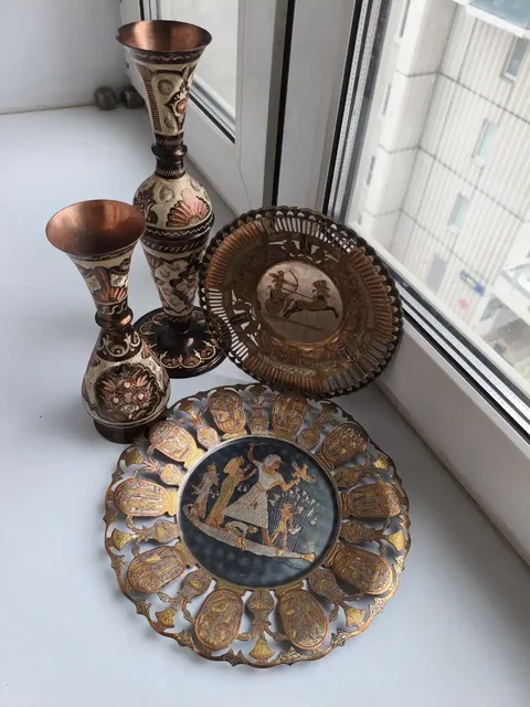 Вазы и настенные тарелки из Египта - частное объявление в Зеленоград