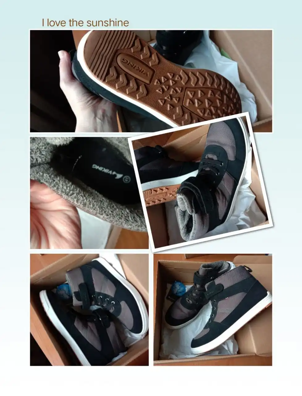 Утепленные ботинки Viking 41 размера