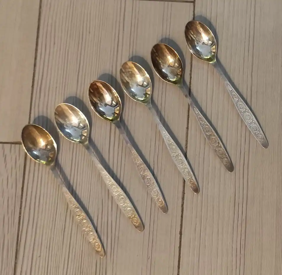 Набор мельхиоровых ложек СССР