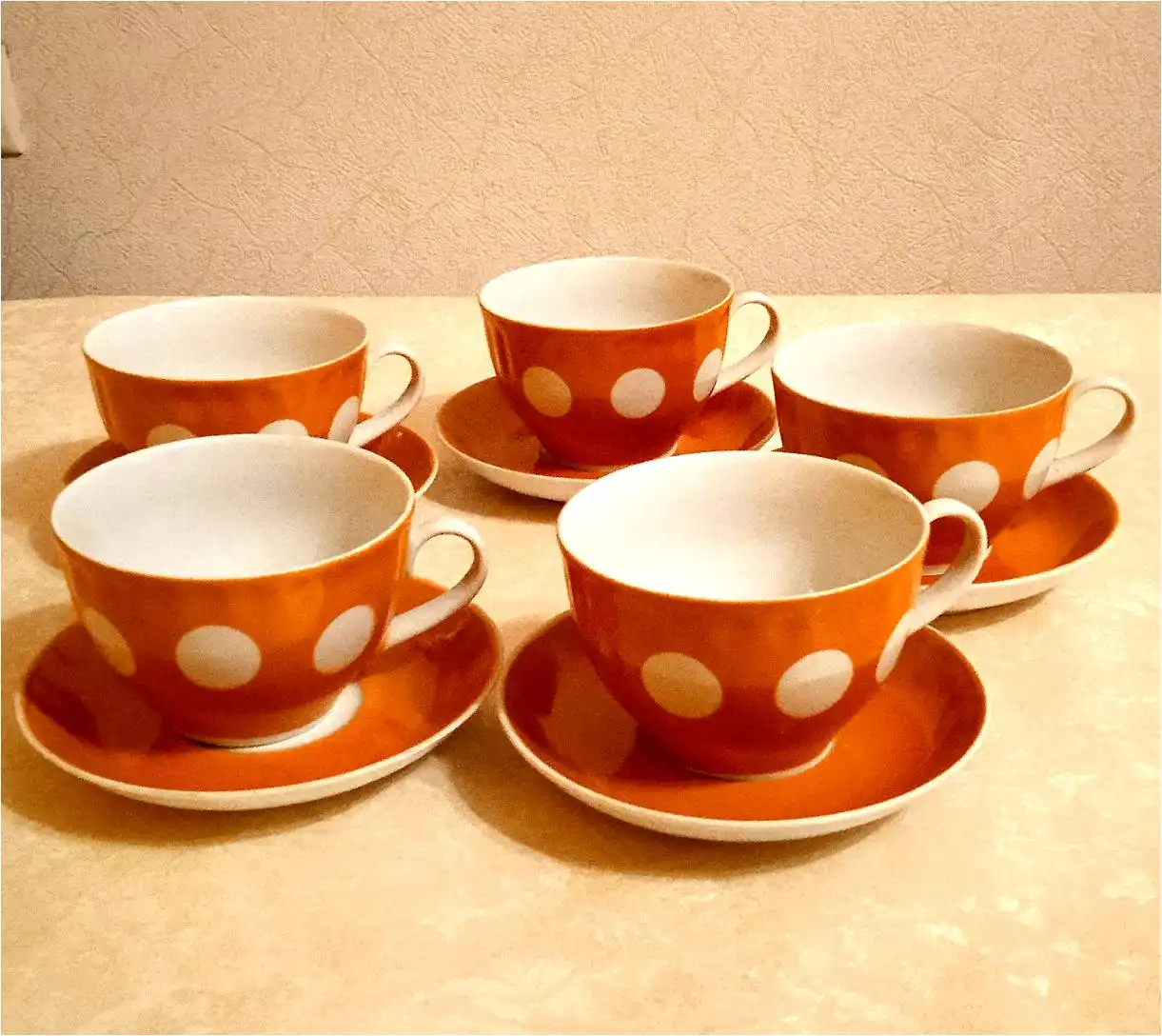 Чайные пары фарфоровые