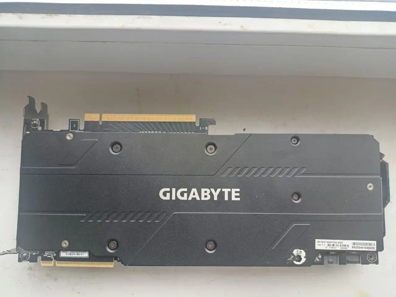 Видеокарта Gigabyte GeForce RTX 2070 Super 8Gb б/у - Компьютерные комплектующие (Электроника) в Москва