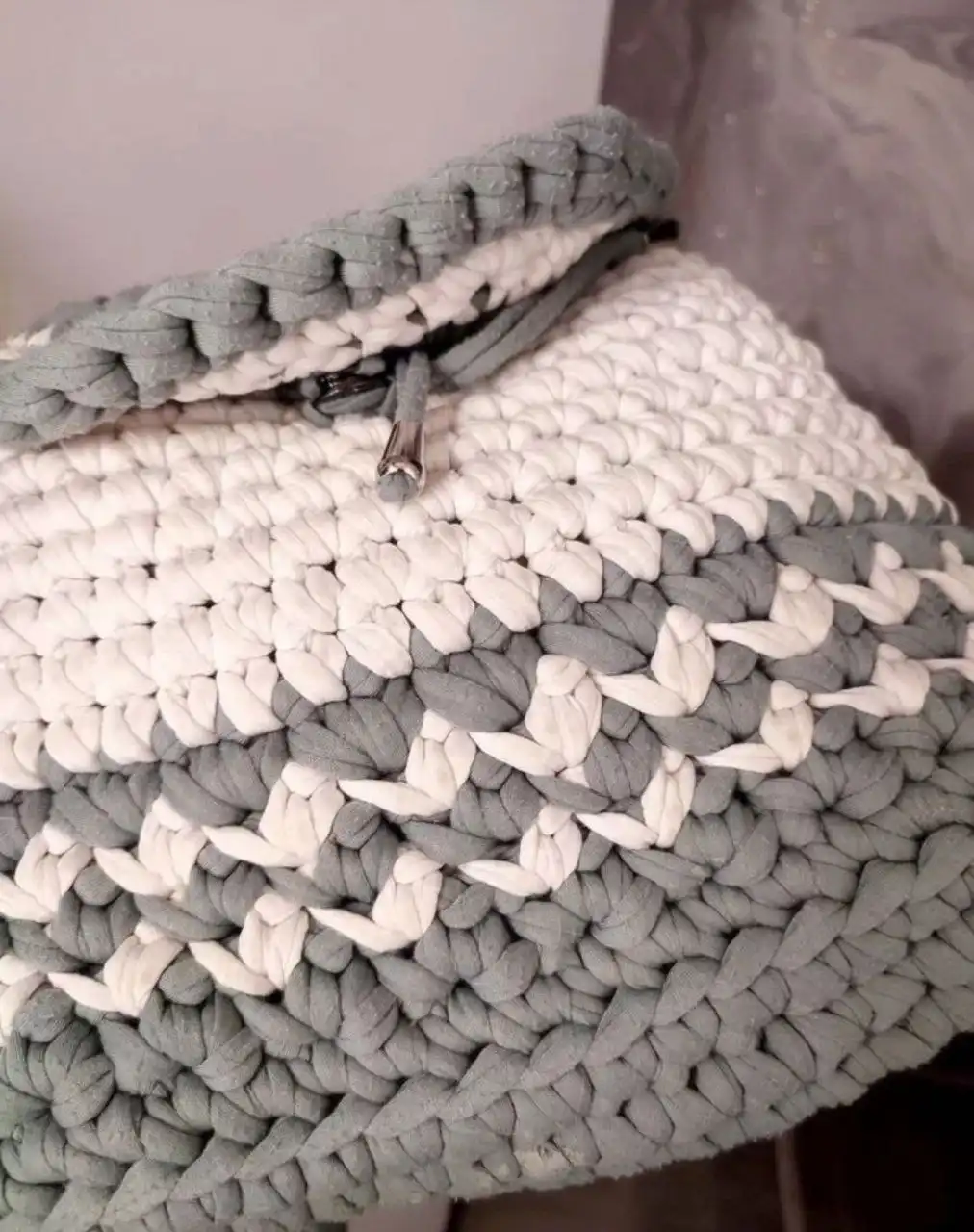 Рюкзак вязаный ручной работы б/у - Барахолка в Москва