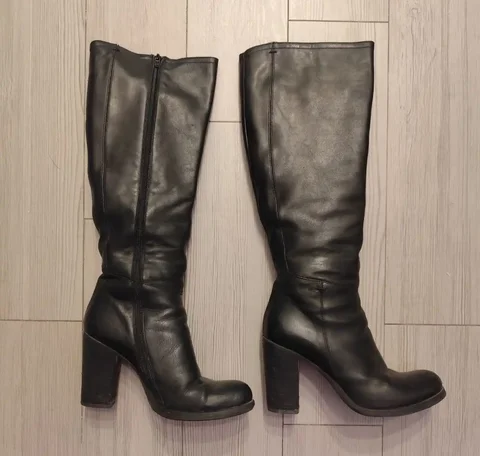 Сапоги ботфорты кожаные - Свитшоты в Москва