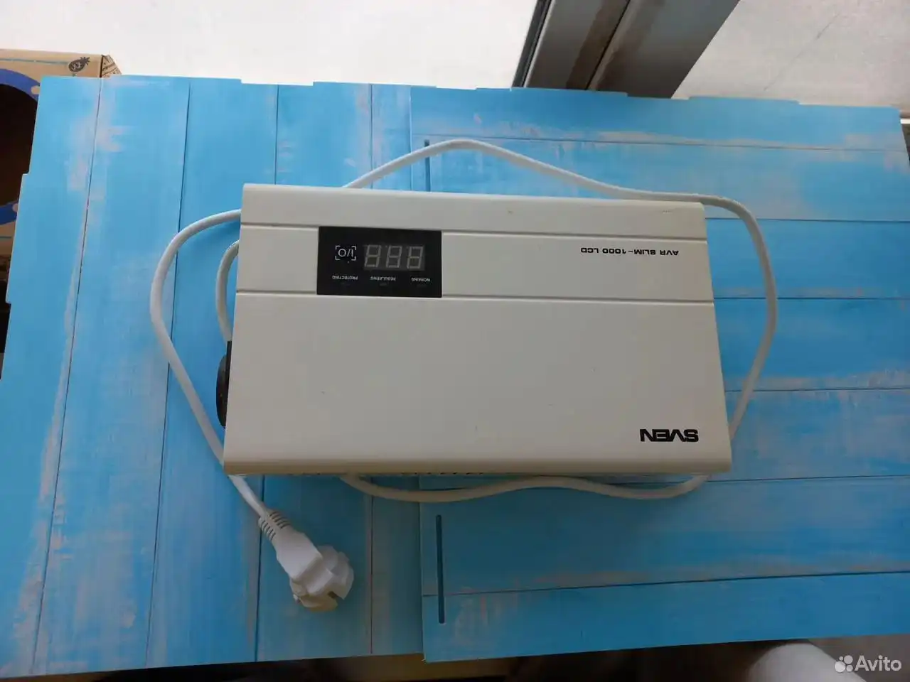 Однофазный стабилизатор напряжения SVEN AVR SLIM-1000 - Стабилизаторы напряжения (Электроника) в Красноуфимск