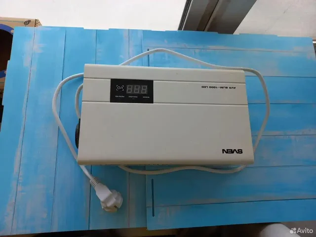 Однофазный стабилизатор напряжения SVEN AVR SLIM-1000 - частное объявление в Красноуфимск