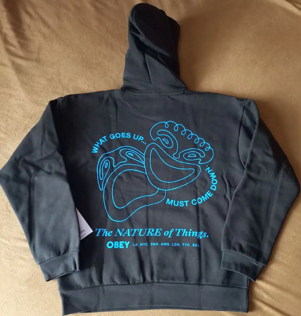 Худи Obey extra heavy размер М оригинал - Худи/толстовки (Одежда) в Москва