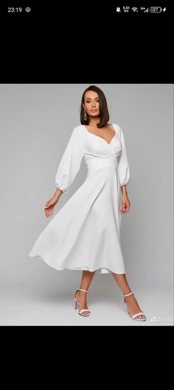 Платье вечернее свадебное белое - Вечерняя одежда (Одежда) в Зеленоград