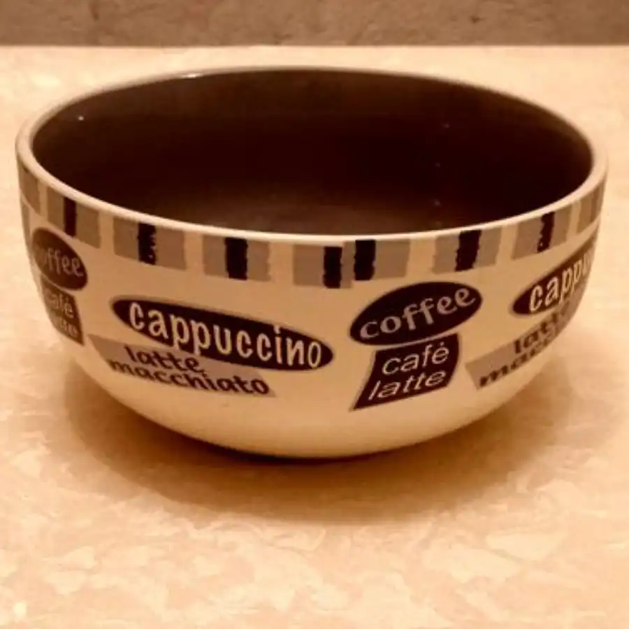 Набор керамических чаш с названиями кофейных напитков - Барахолка в Москва