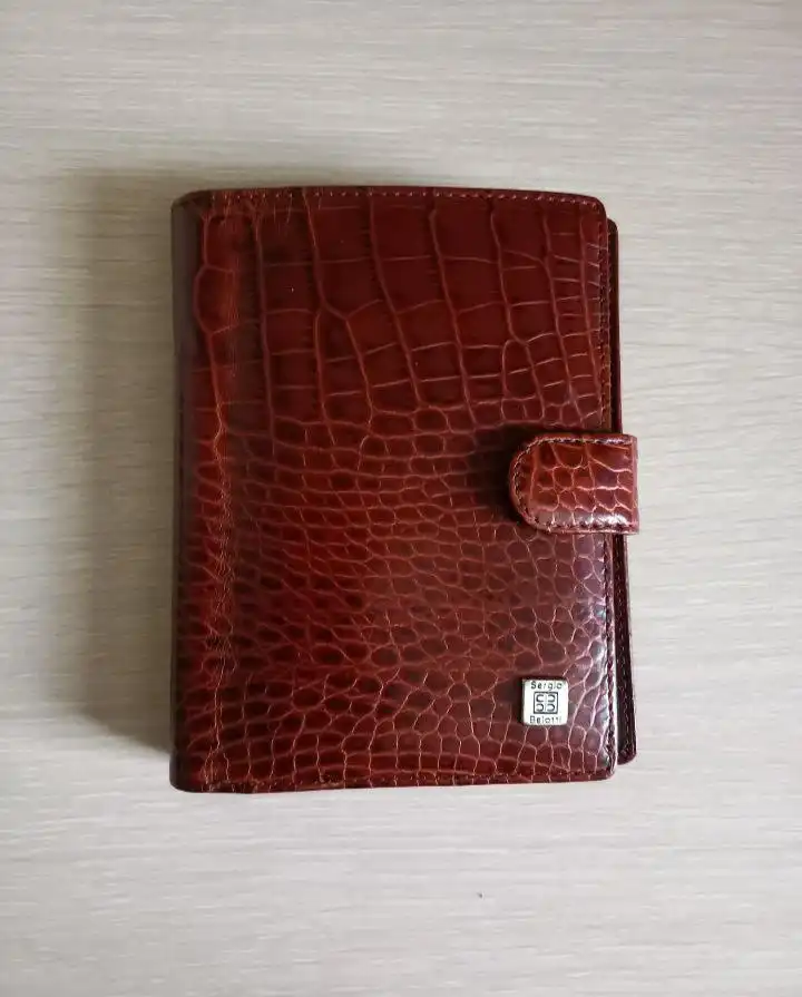 Портмоне Sergio Belotti из натуральной кожи - Аксессуары (Барахолка) в Москва