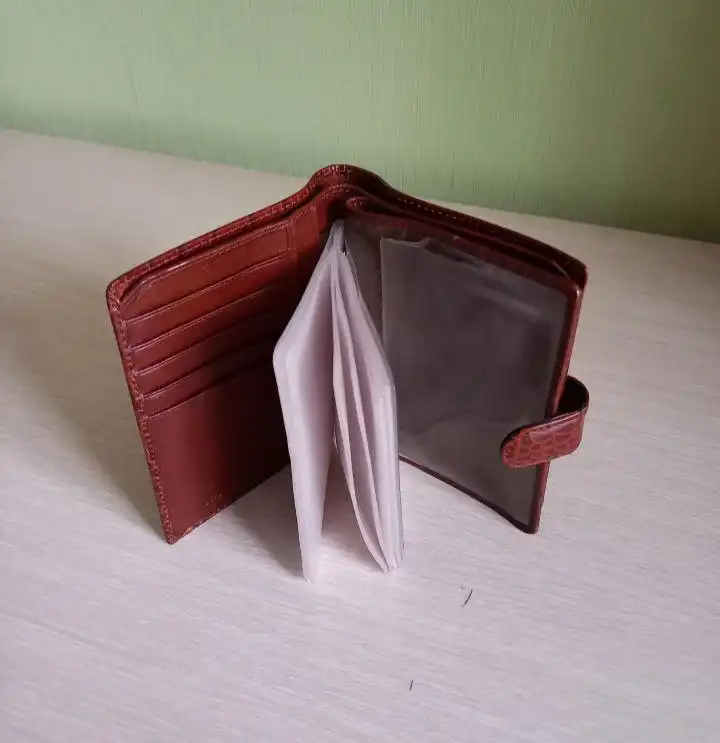 Портмоне Sergio Belotti из натуральной кожи - Аксессуары (Барахолка) в Москва