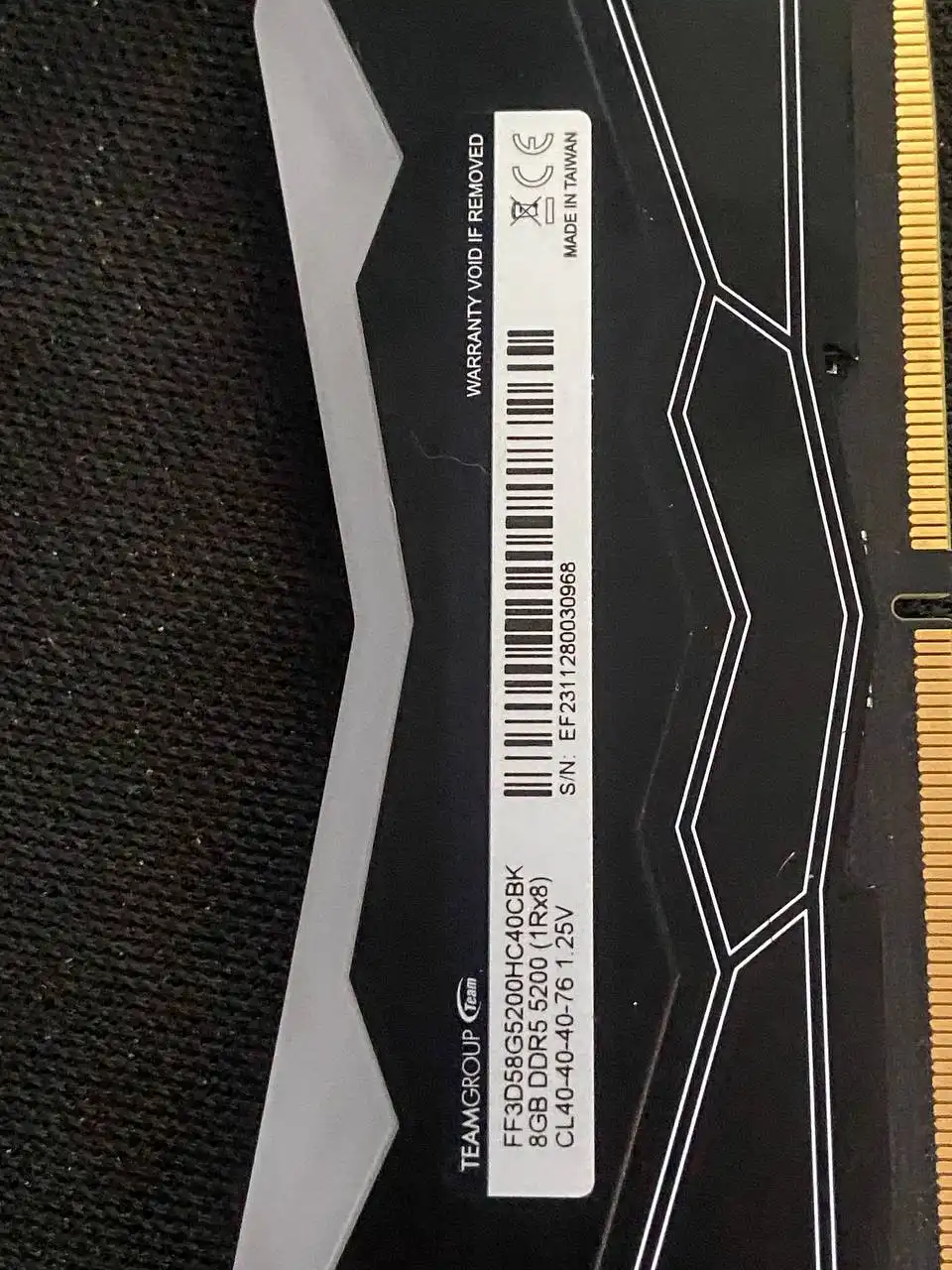 T-Force RGB DDR5 16GB x2 новые оперативная память - Компьютерные комплектующие (Электроника) в Москва