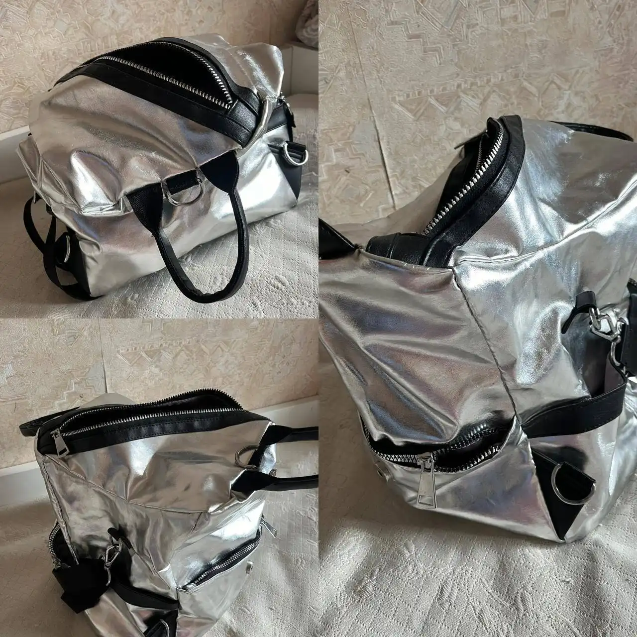 Сумка-мешок новая вместительная с карманами - Сумки (Барахолка) в Москва