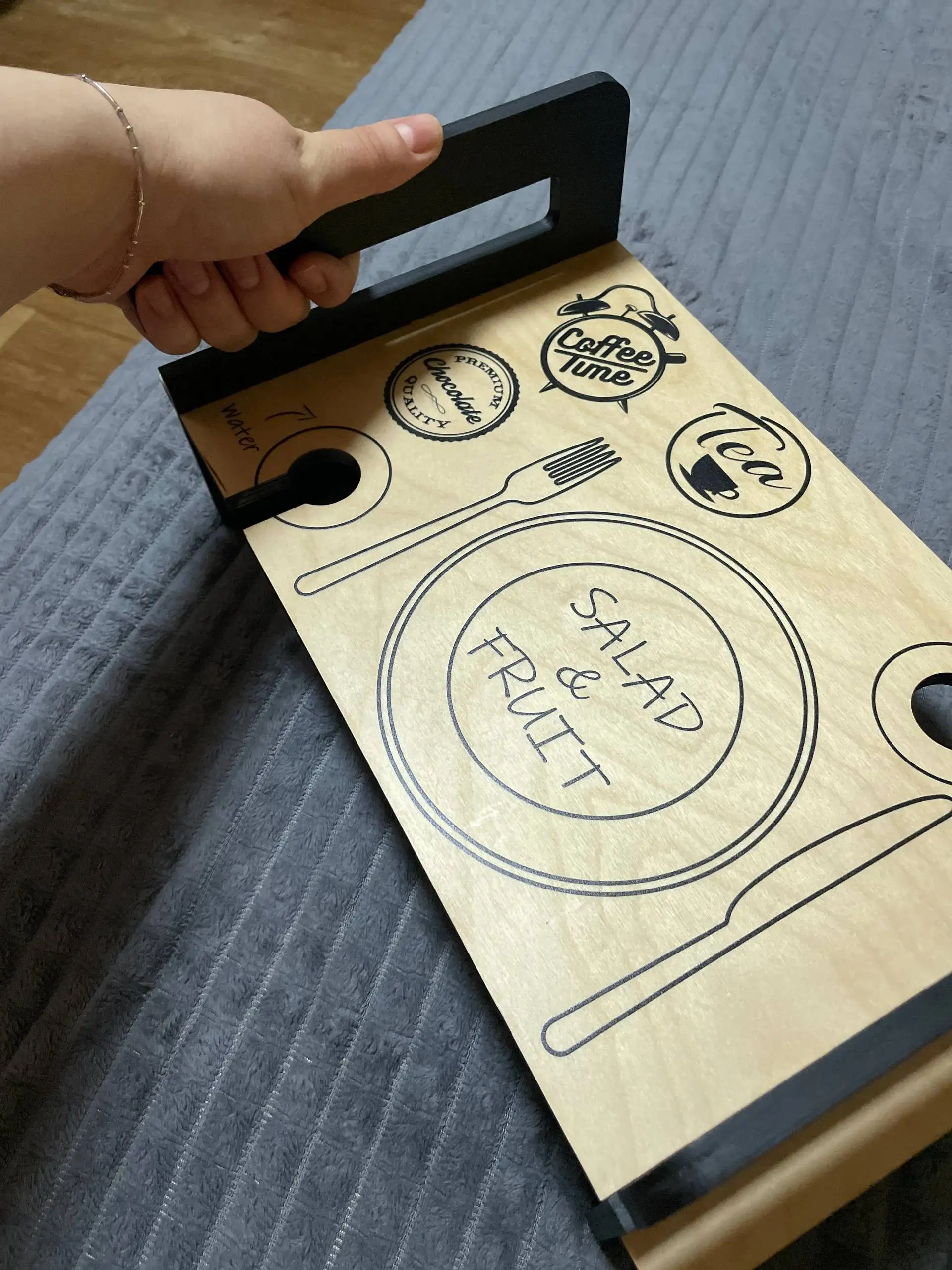 Мини столик поднос двусторонний - Барахолка в Москва