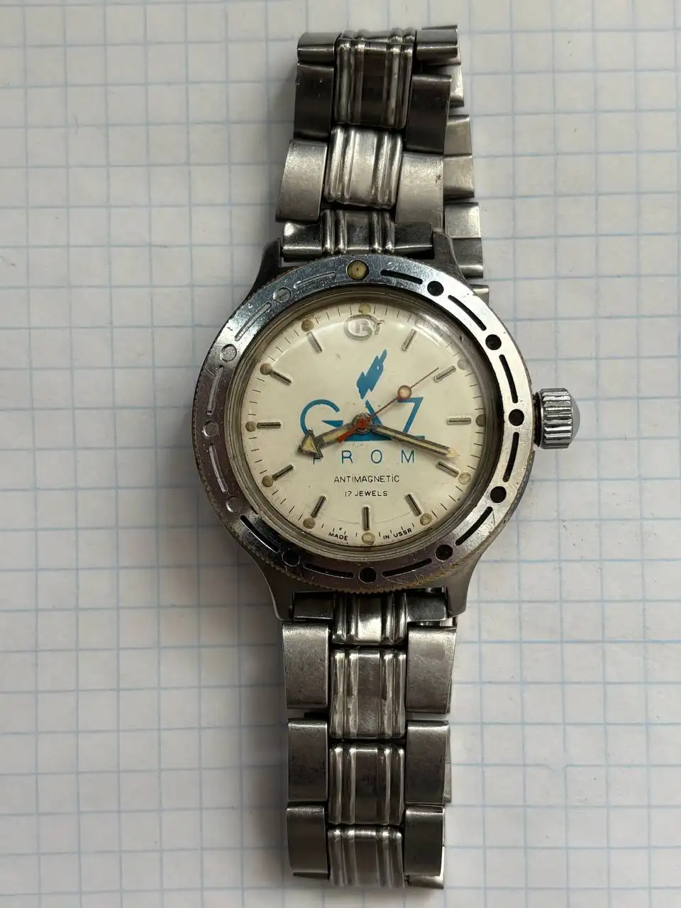 Механические часы Амфибия «Газпром» 1989 года - Часы (Хобби и отдых) в Москва