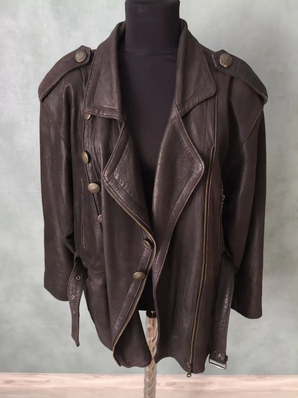 Женская кожаная куртка - нубук б/у - Верхняя одежда (Одежда) в Зеленоград