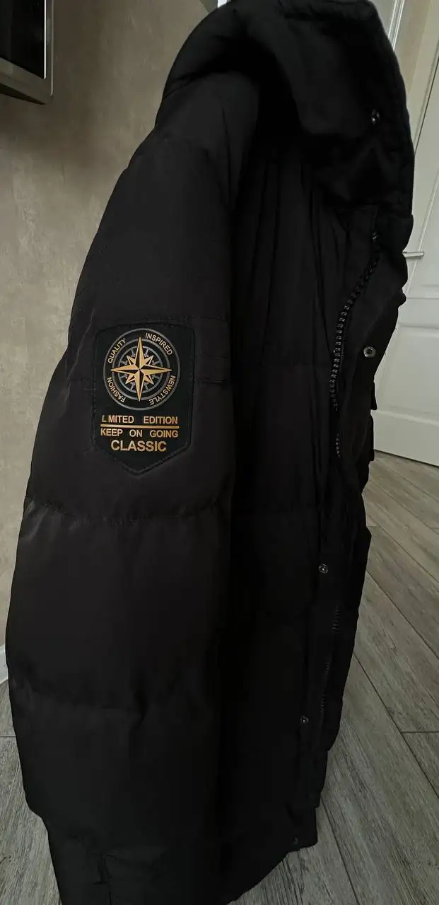 Мужское пальто Tom Farr черного цвета размер M - Верхняя одежда (Одежда) в Москва