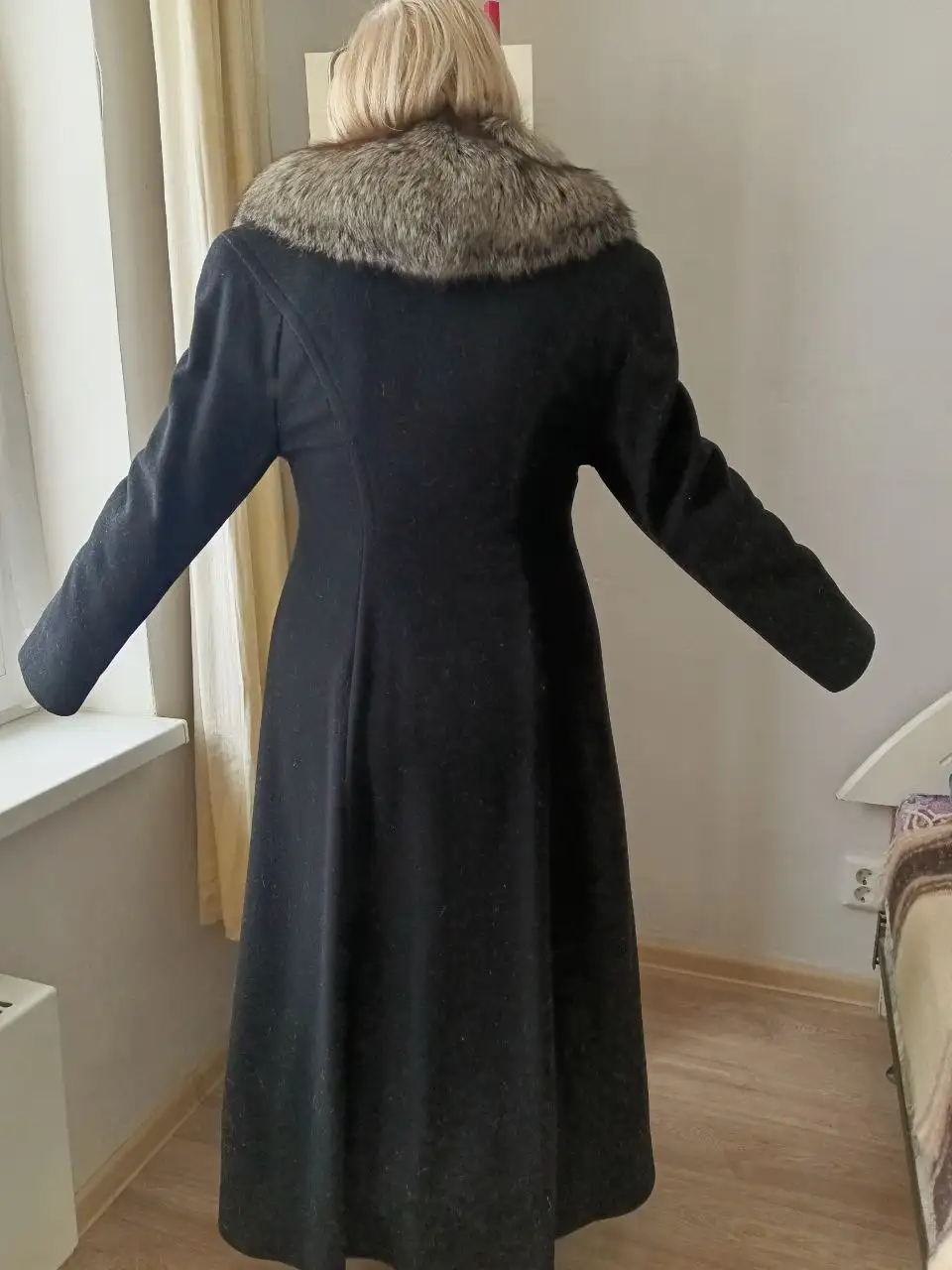 Элегантное женское пальто 46-48 размер - авторская работа Дома Мод - Верхняя одежда (Одежда) в Мытищи