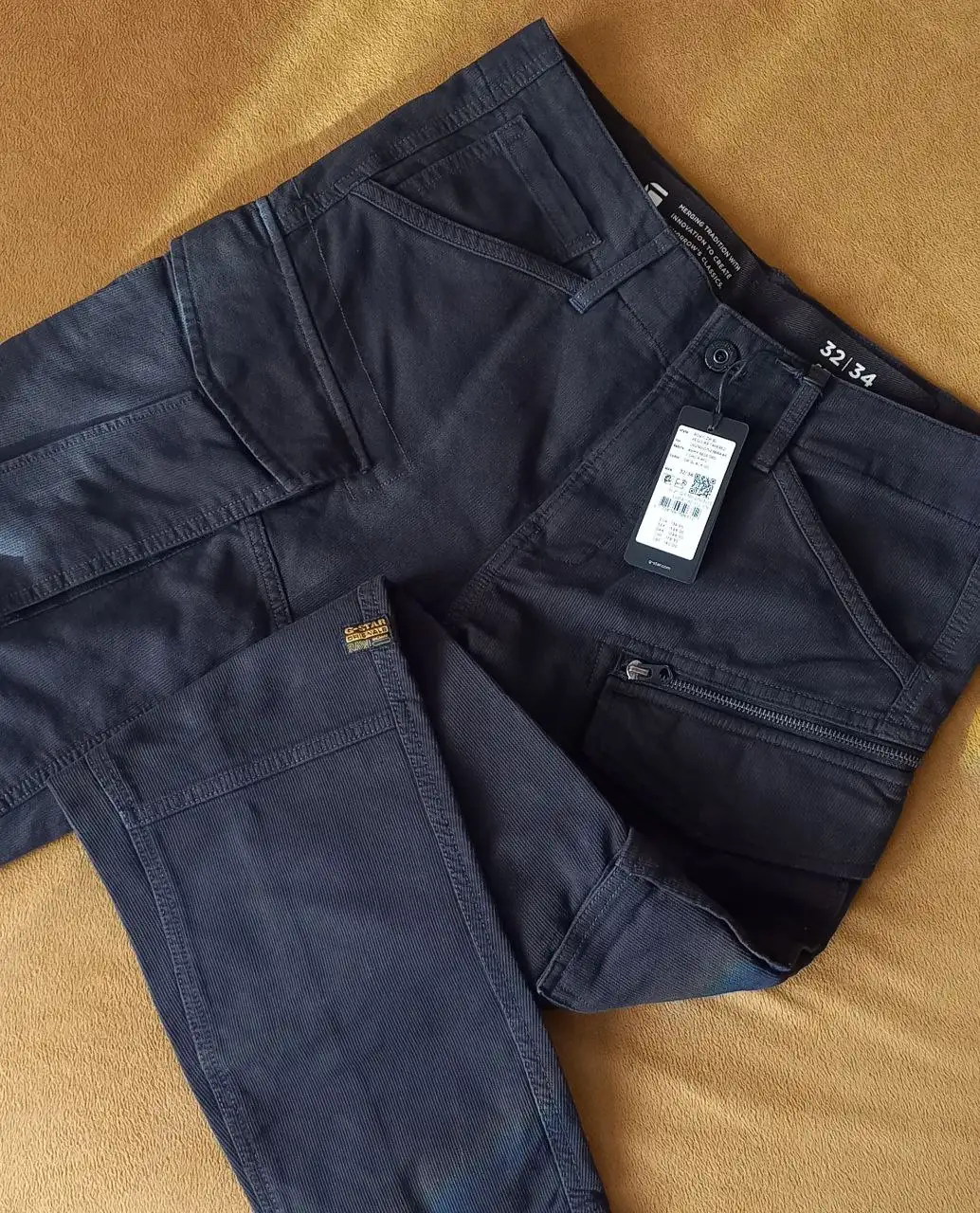 Брюки G-Star Raw Rovic Zip 3D Regular Tapered W32L34 - Брюки (Одежда) в Москва