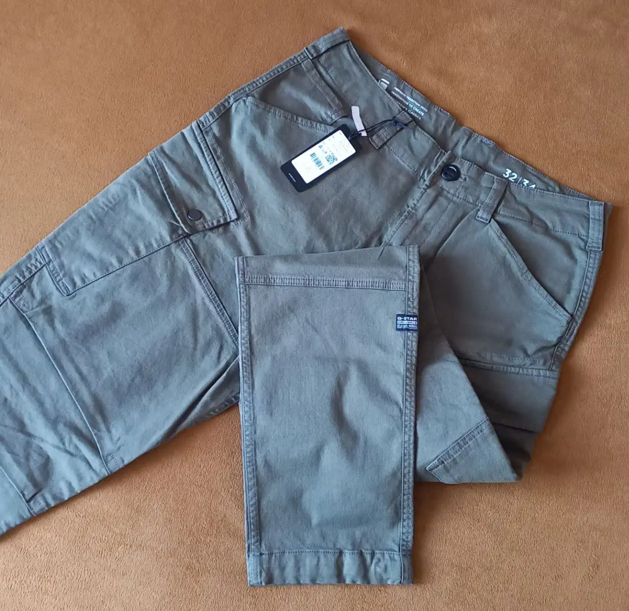 Продам брюки G-Star Raw Roxic Straight Tapered Cargo W32/L34 - Одежда в Москва